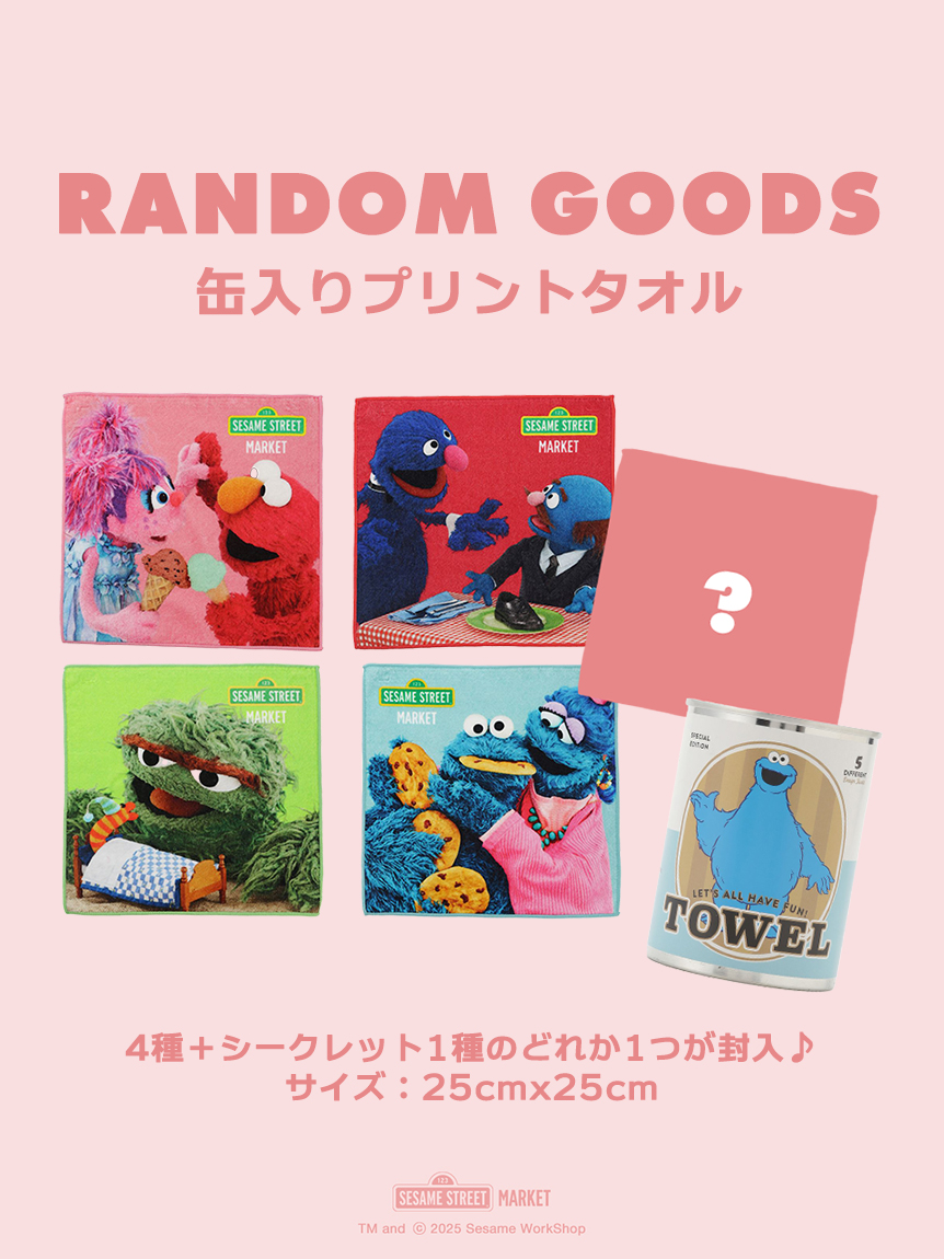 缶入りプリントタオル（全4種＋シークレット）【ランダム】(その他