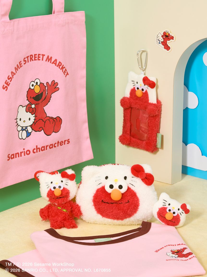 SESAME STREET MARKET×サンリオキャラクターズ】パスケース(その他