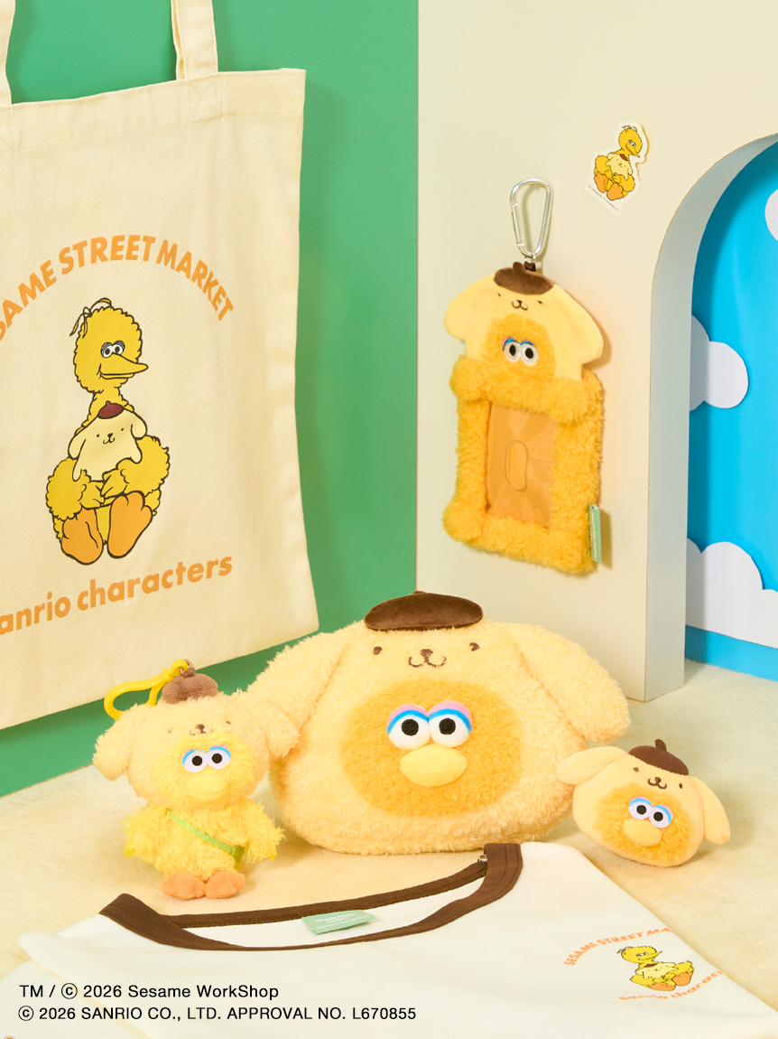 SESAME STREET MARKET×サンリオキャラクターズ】パスケース(その他