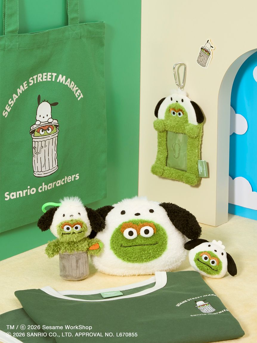 SESAME STREET MARKET×サンリオキャラクターズ】パスケース(その他