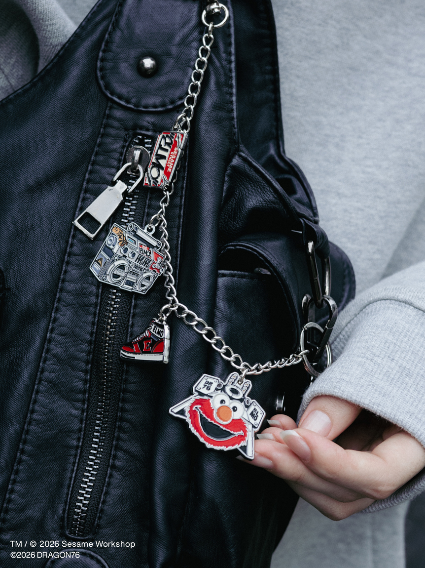 SESAME STREET MARKET×Dragon76】メタルチャーム(キーホルダー