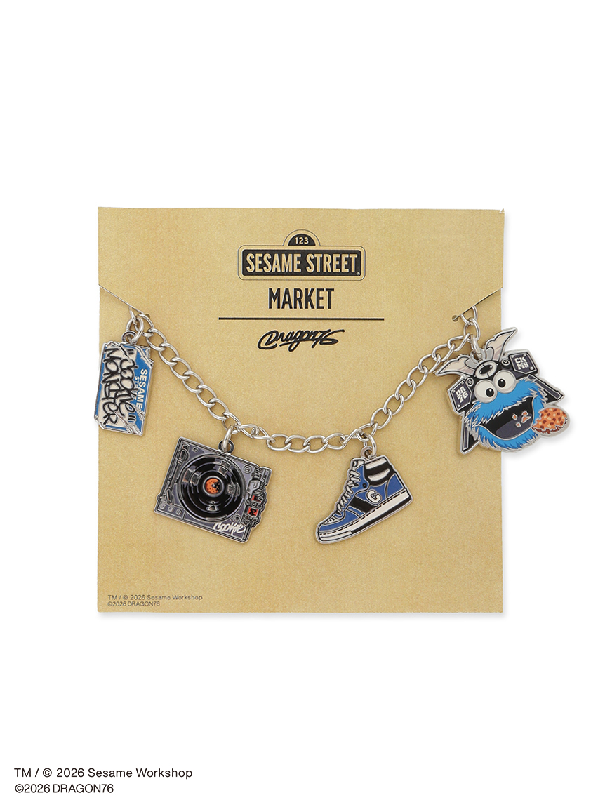 SESAME STREET MARKET×Dragon76】メタルチャーム(キーホルダー