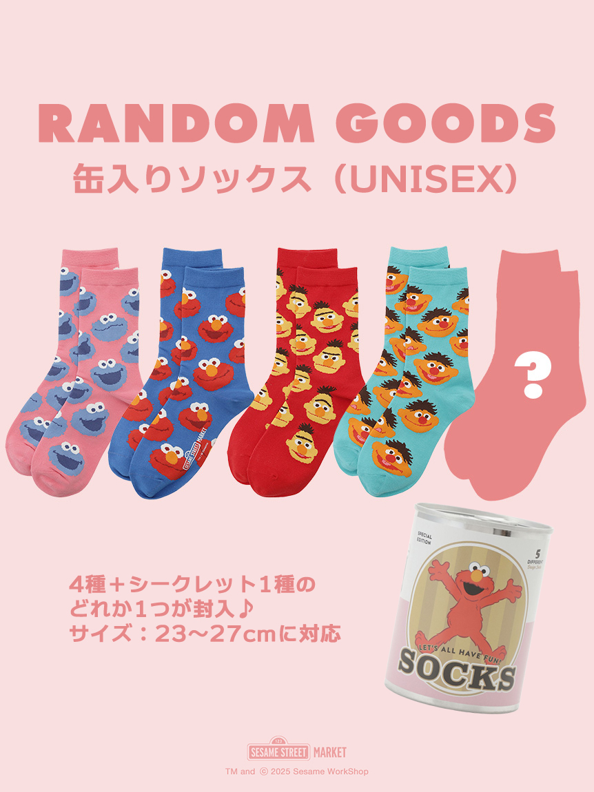 缶入りソックス（全4種＋シークレット）【ランダム】(その他)｜SESAME