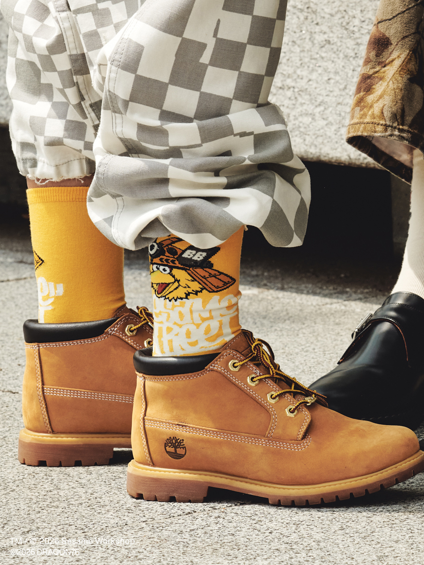 SESAME STREET MARKET×Dragon76】シークレットソックス(インナー・靴下