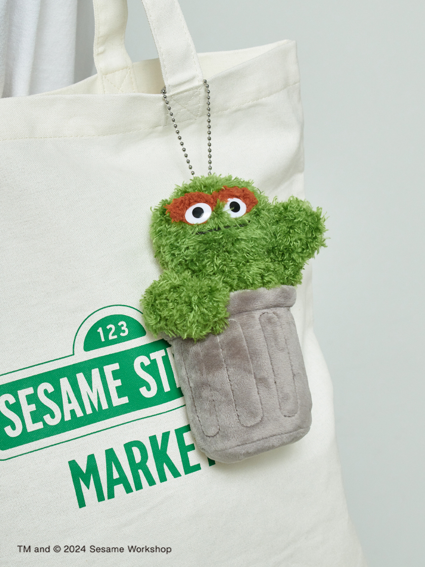 オスカーです　ハトムギ　6個セット ぬいぐるみチャーム オスカー(ぬいチャーム)｜SESAME STREET MARKET