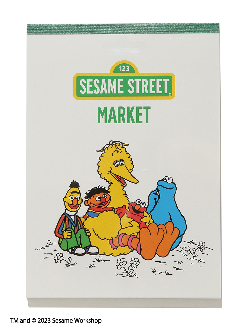 A6メモ(ノート・メモ)｜SESAME STREET MARKET/公式通販サイト