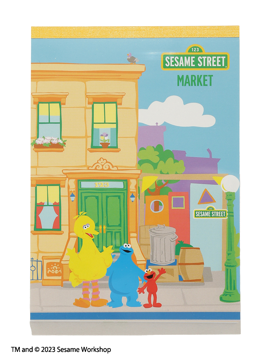 A6メモ(ノート・メモ)｜SESAME STREET MARKET/公式通販サイト