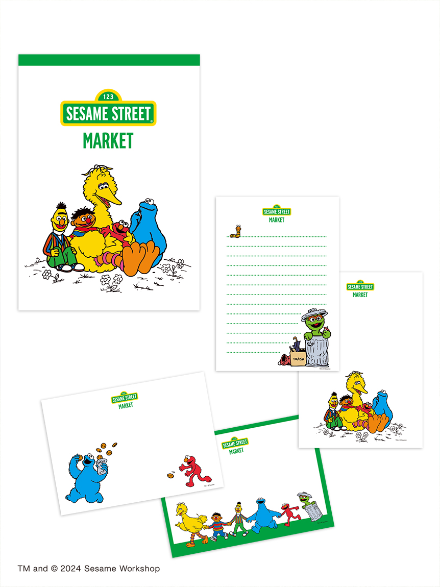 ayyjewelましかくメモ 26点セット A6メモ(ノート・メモ)｜SESAME STREET MARKET/公式通販サイト