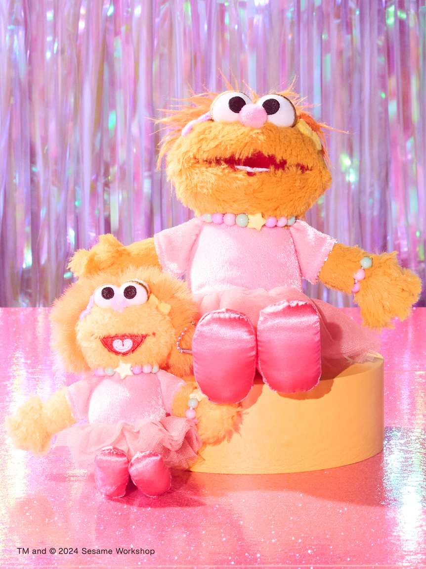 ぬいぐるみS ゾーイ(ぬいぐるみ)｜SESAME STREET MARKET/公式通販サイト