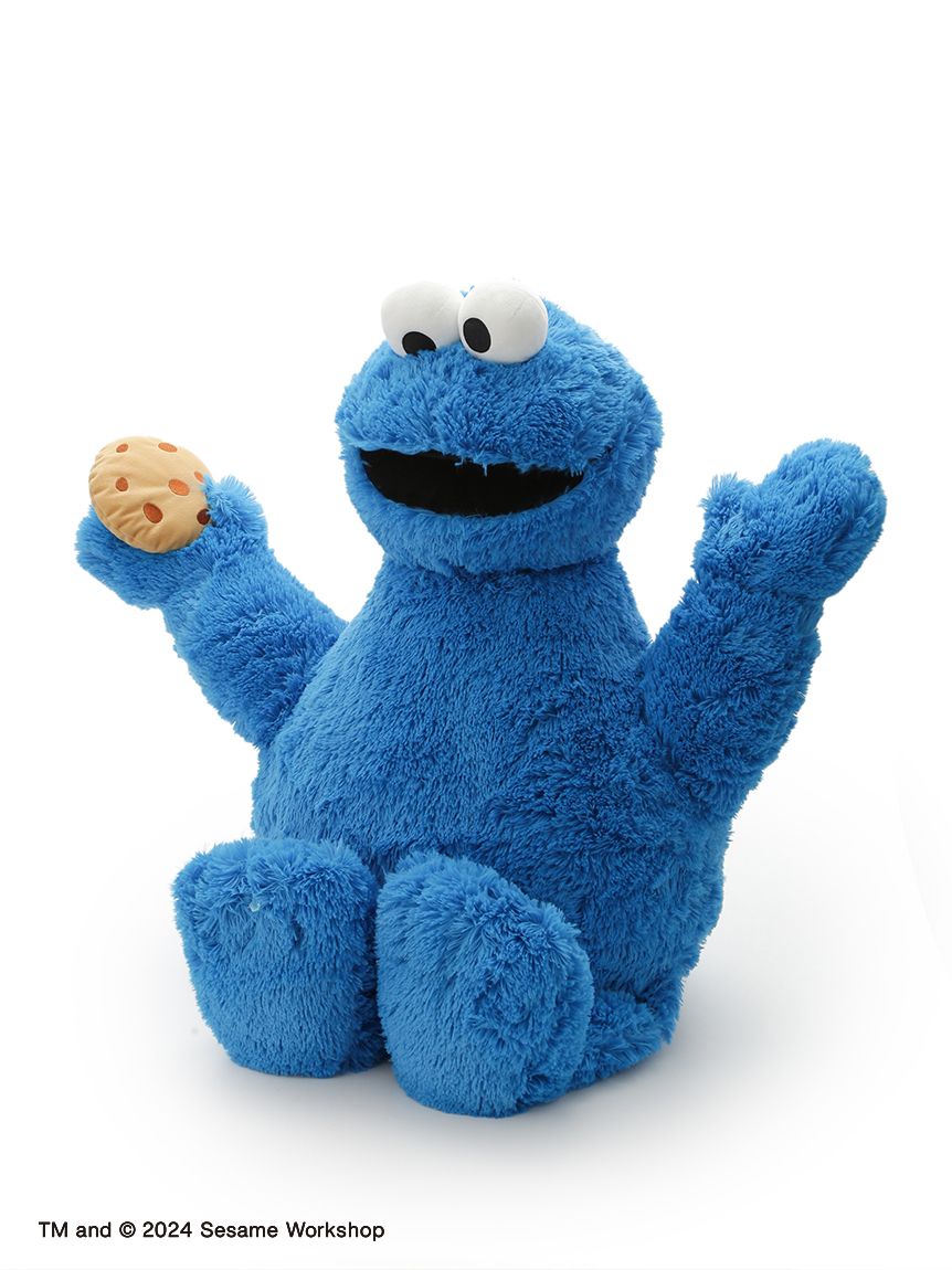 ぬいぐるみLL クッキーモンスター(ぬいぐるみ)｜SESAME STREET MARKET