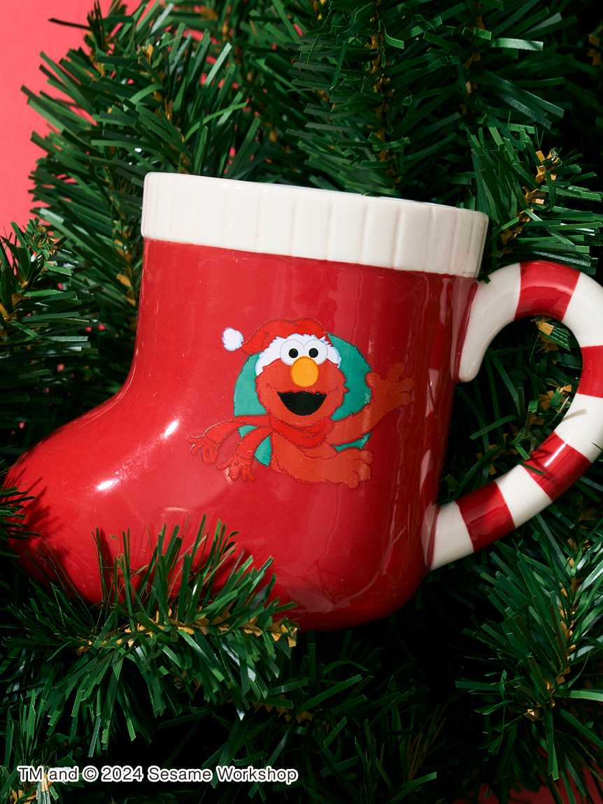 クリスマス】ブーツ型マグカップ(食器)｜SESAME STREET MARKET/公式