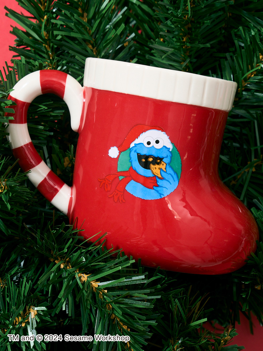 クリスマス】ブーツ型マグカップ(食器)｜SESAME STREET MARKET/公式