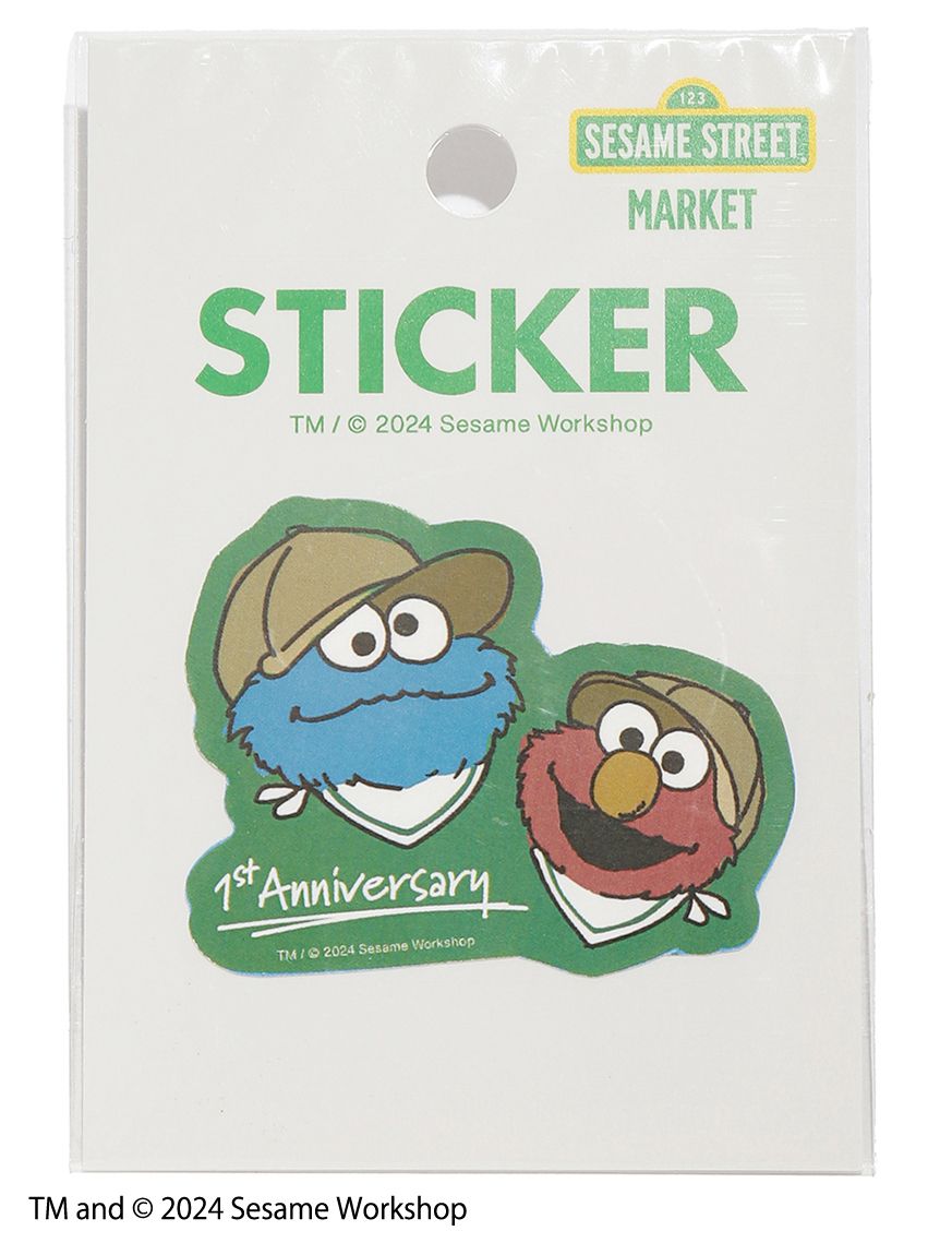 1st Anniversary】ステッカー(シール・スタンプ)|SESAME STREET 1st Anniversary】ステッカー(シール・スタンプ)|SESAME STREET