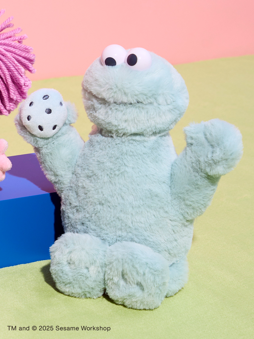 ぬいぐるみS クッキーモンスター パステル(ぬいぐるみ)｜SESAME