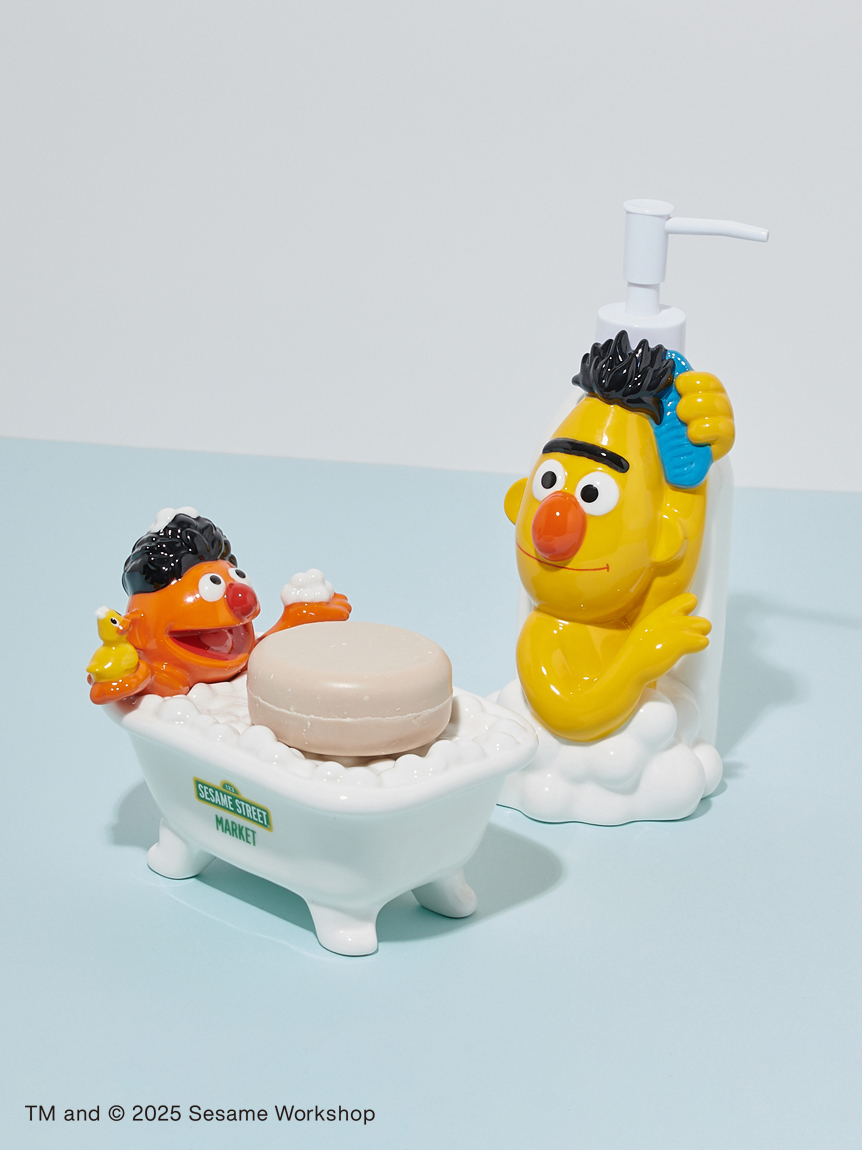 M & M' Sディスペンサー セサミストリート　ミニテーブル NEW SEASON,FRESH START】ソープディスペンサー(バス