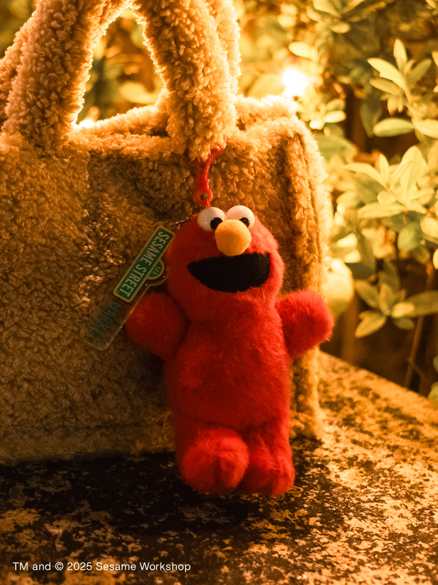 リング付きぬいぐるみチャーム エルモ(ぬいチャーム)｜SESAME STREET