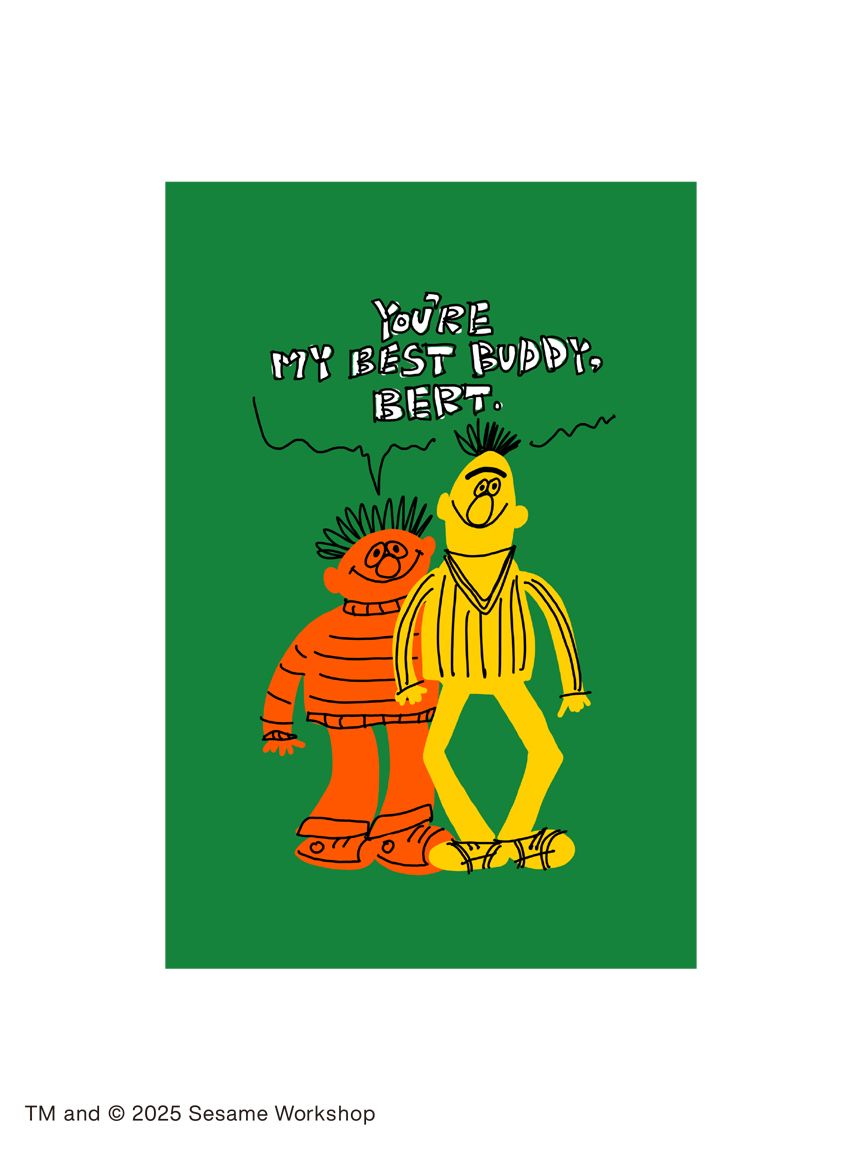 SESAME STREET MARKET×オガワナツミ】オリジナルアート ポスト