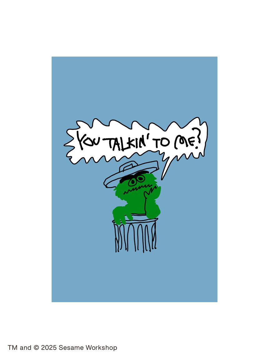 SESAME STREET MARKET×オガワナツミ】オリジナルアート ポスト