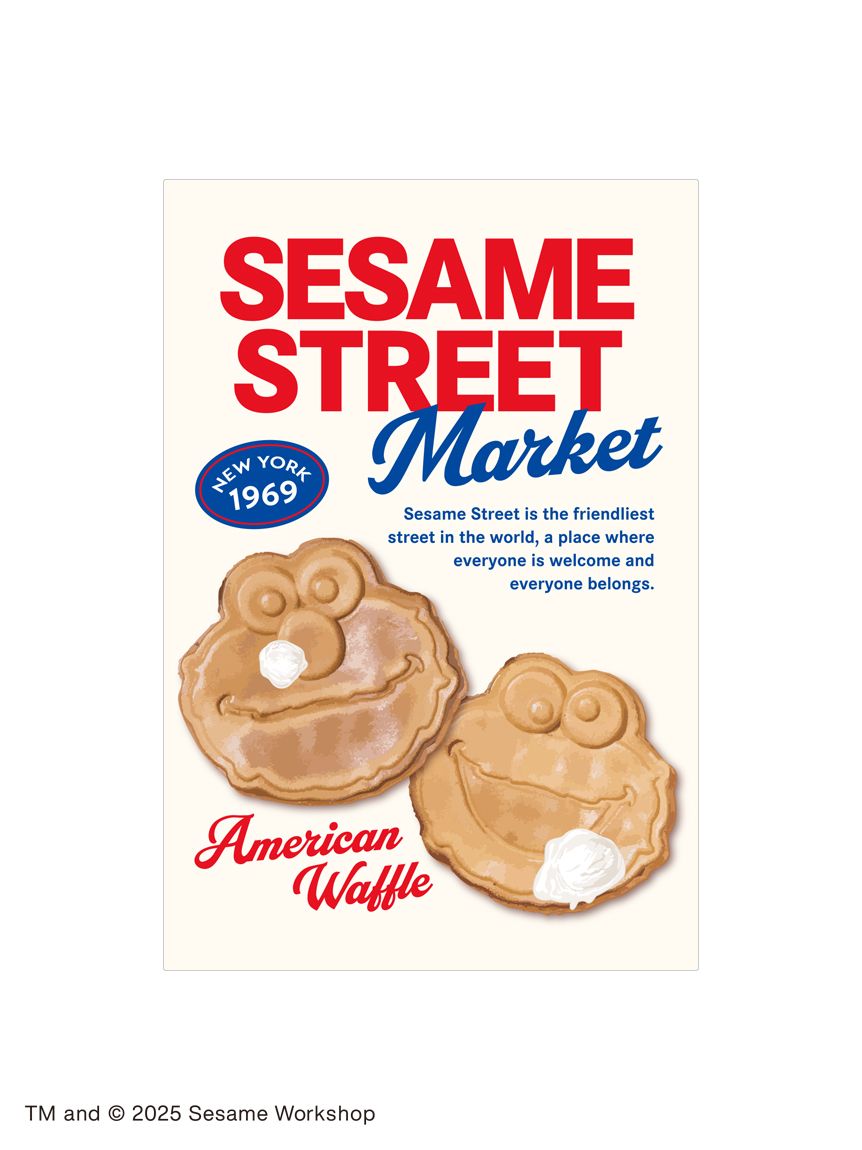 CAFE SWEETS】ポストカード(その他)｜SESAME STREET MARKET/公式通販サイト