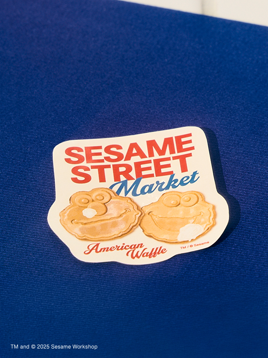 CAFE SWEETS】デザインステッカー(シール・スタンプ)｜SESAME STREET