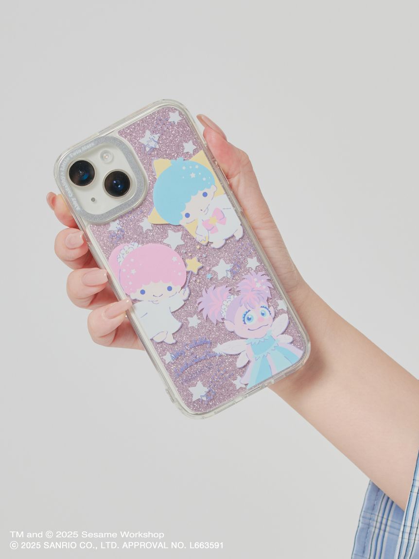 アビー×リトルツインスターズ】スマホクリアケース＆シート（iPhone13