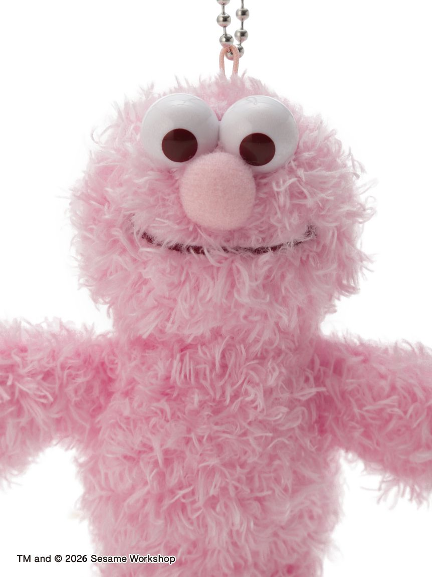 ぬいぐるみチャーム エルモ ピンク(ぬいチャーム)｜SESAME STREET