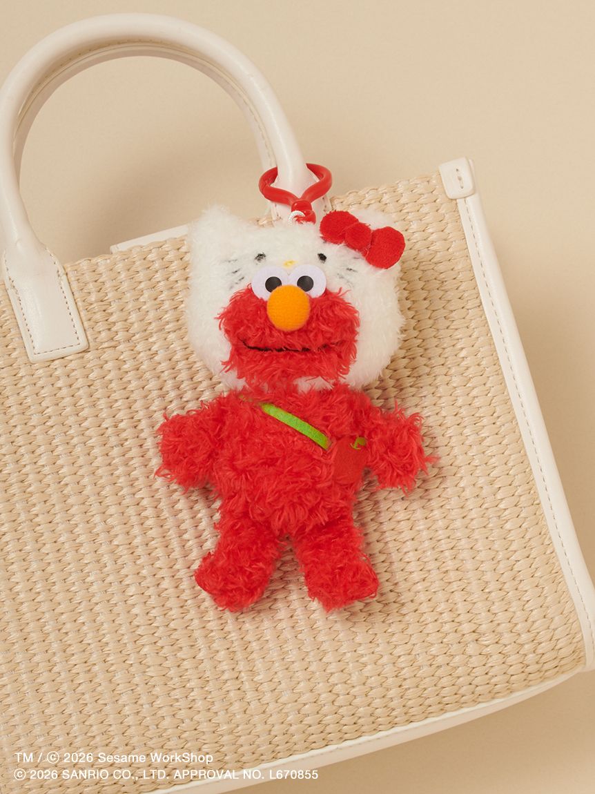 SESAME STREET MARKET×サンリオキャラクターズ】ぬいぐるみチャーム