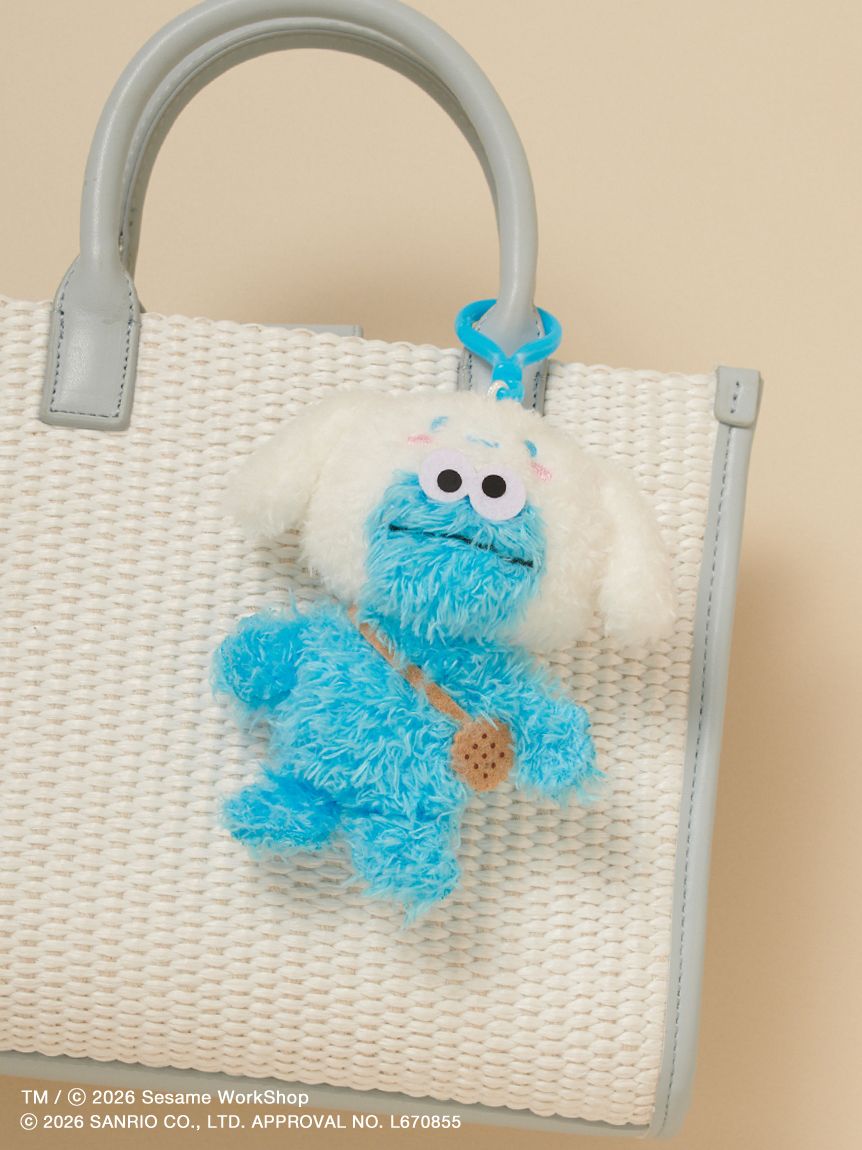 SESAME STREET MARKET×サンリオキャラクターズ】ぬいぐるみチャーム