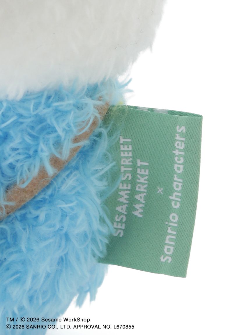 SESAME STREET MARKET×サンリオキャラクターズ】ぬいぐるみチャーム