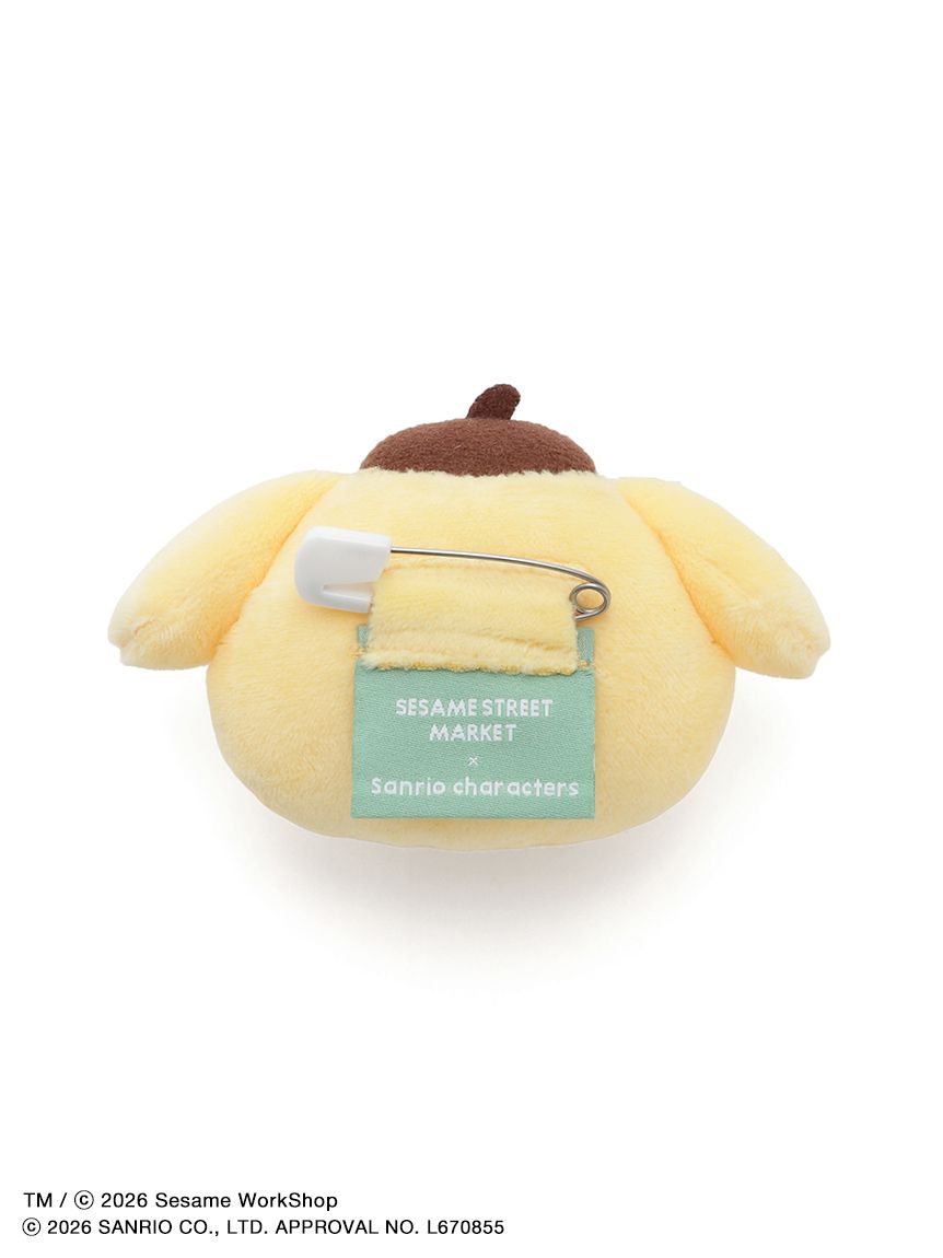 SESAME STREET MARKET×サンリオキャラクターズ】ぬいぐるみバッジ(ぬい