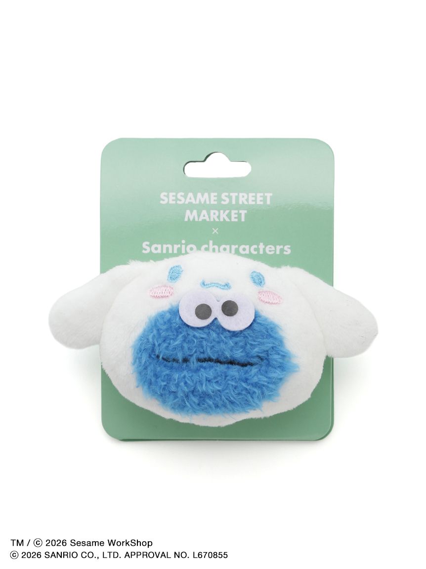 SESAME STREET MARKET×サンリオキャラクターズ】ぬいぐるみバッジ(ぬい