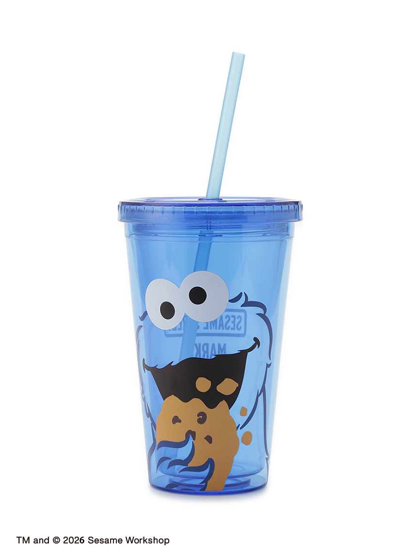 ストロー付クリアタンブラー(食器)｜SESAME STREET MARKET/公式通販サイト