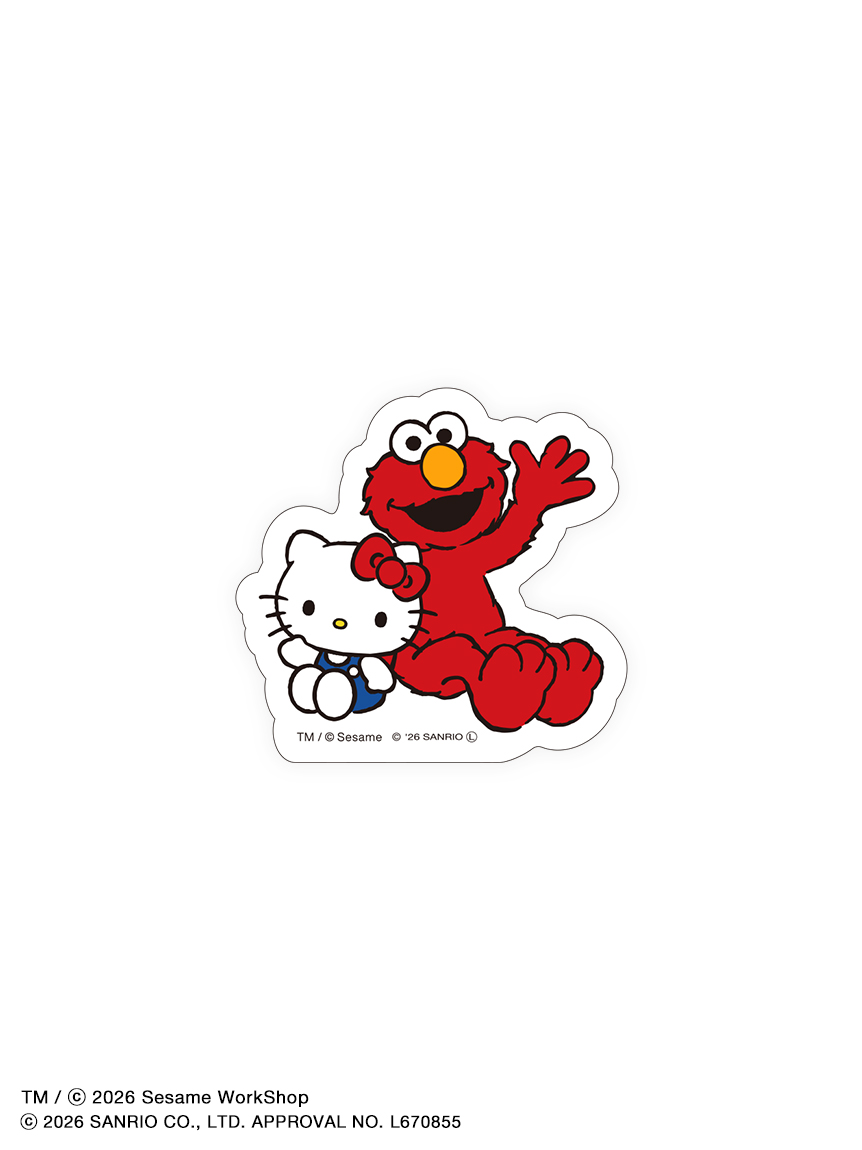 SESAME STREET MARKET×サンリオキャラクターズ】ステッカー(シール
