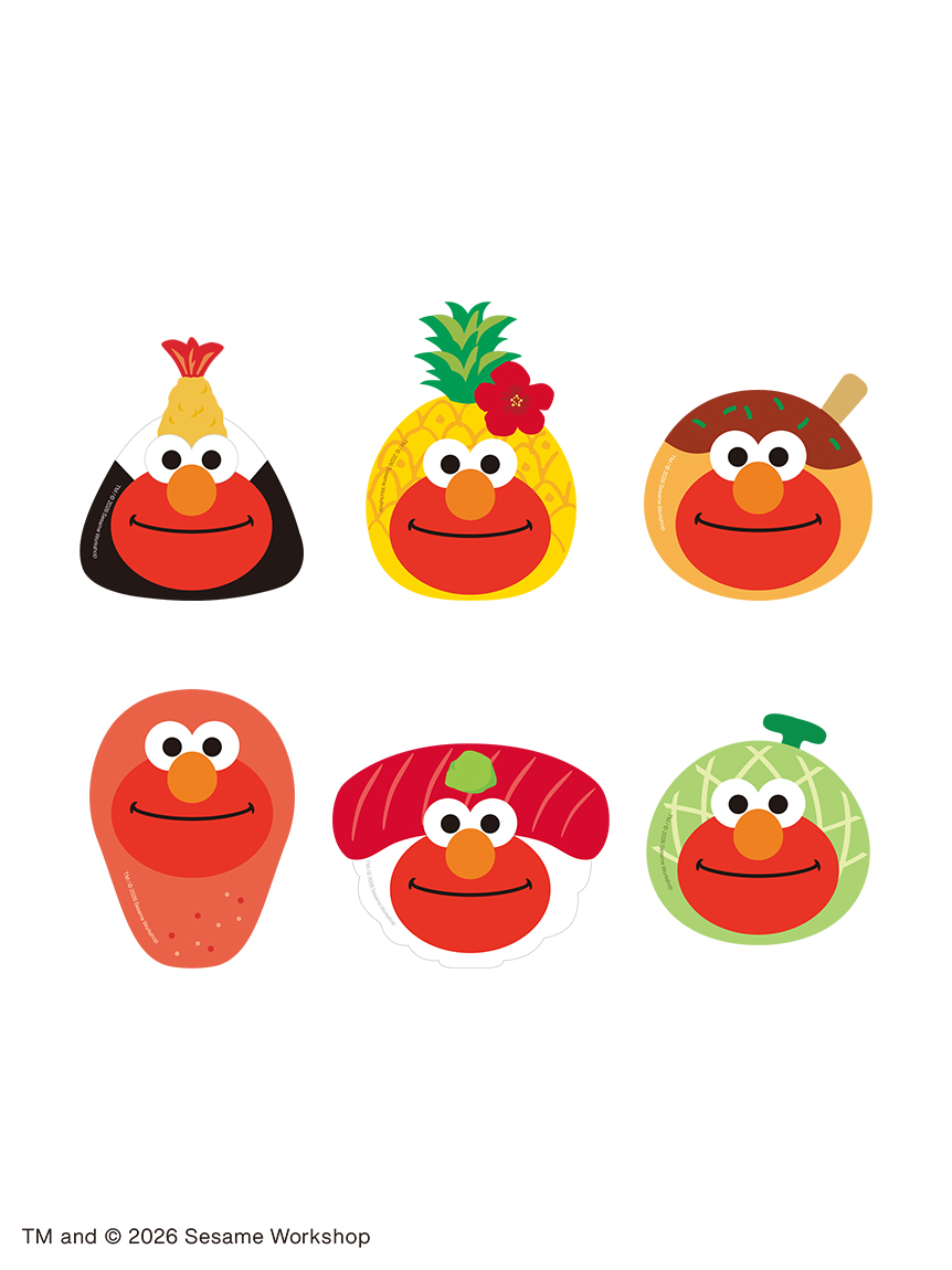 ご当地シリーズ】ステッカー(シール・スタンプ)｜SESAME STREET MARKET