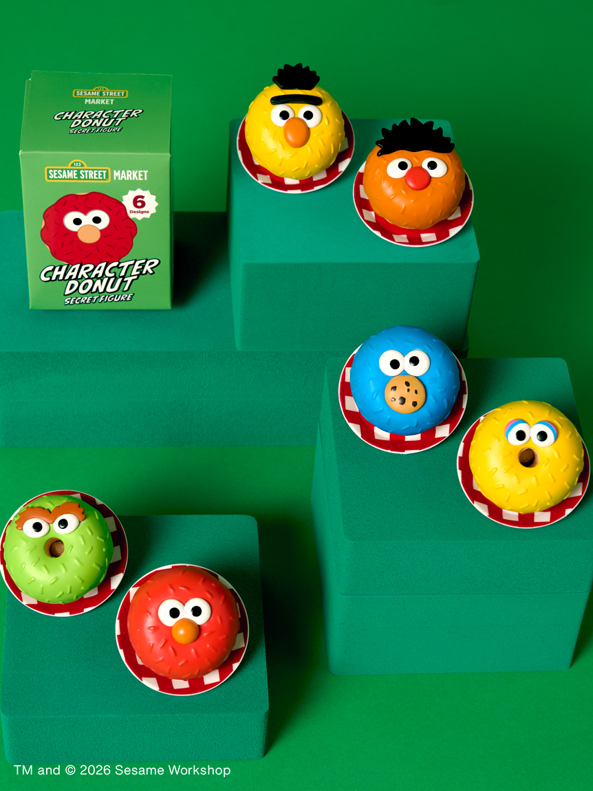 BOX入りドーナツフィギュア（シークレット）(その他)｜SESAME STREET