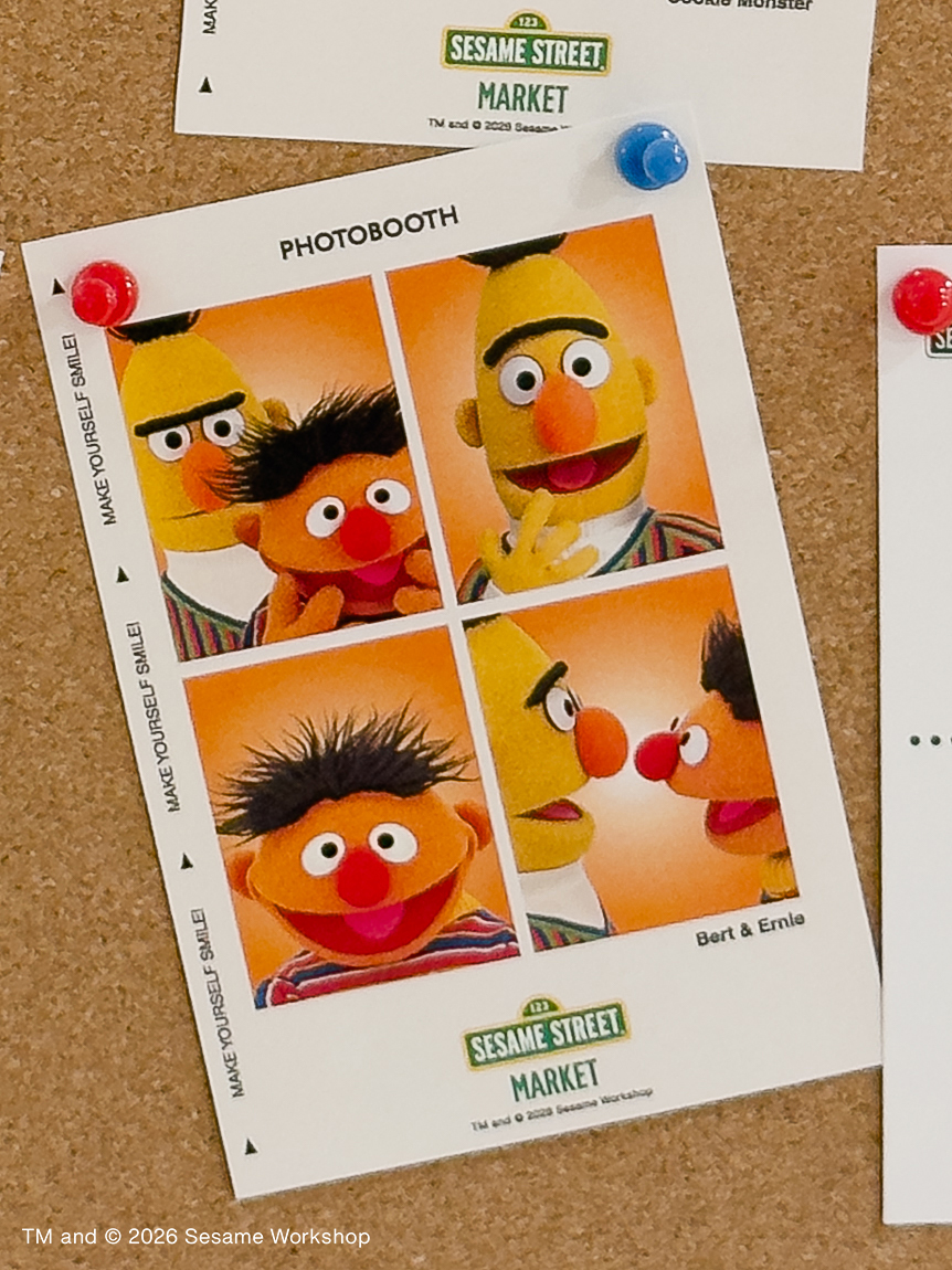 ポストカード（PHOTO BOOTH）(その他)｜SESAME STREET MARKET/公式通販