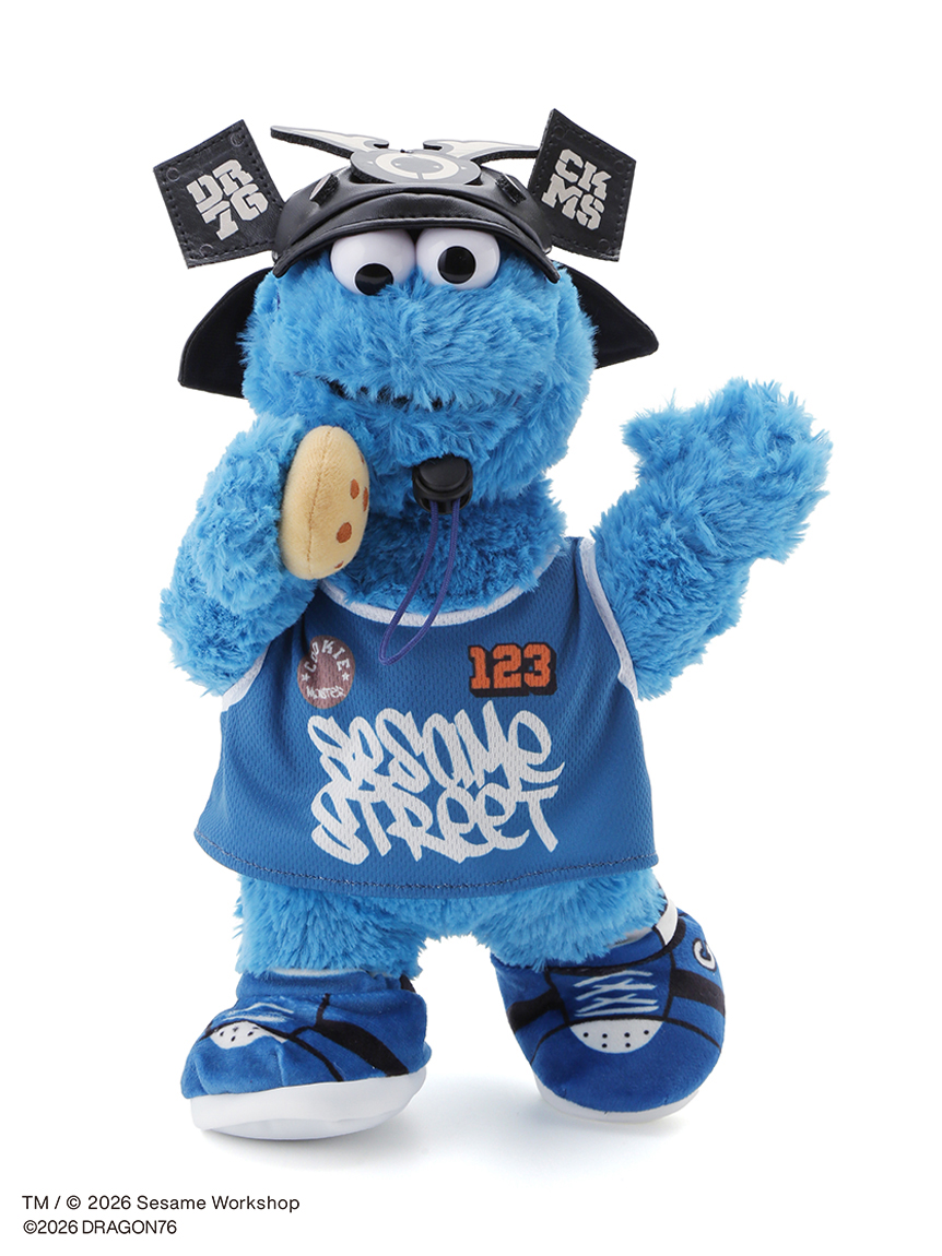 SESAME STREET MARKET×Dragon76】ボーン入りぬいぐるみ(ぬいぐるみ