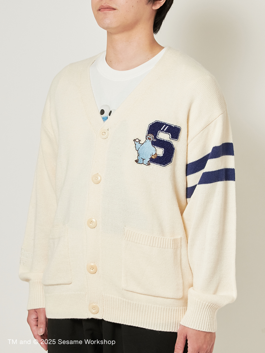 SESAME STREET MONSTERS】【UNISEX】レタード ニット