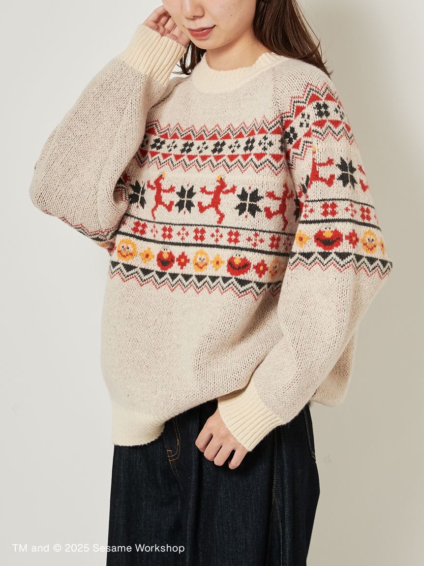 UNISEX】ノルディックセーター(トップス)｜SESAME STREET MARKET/公式