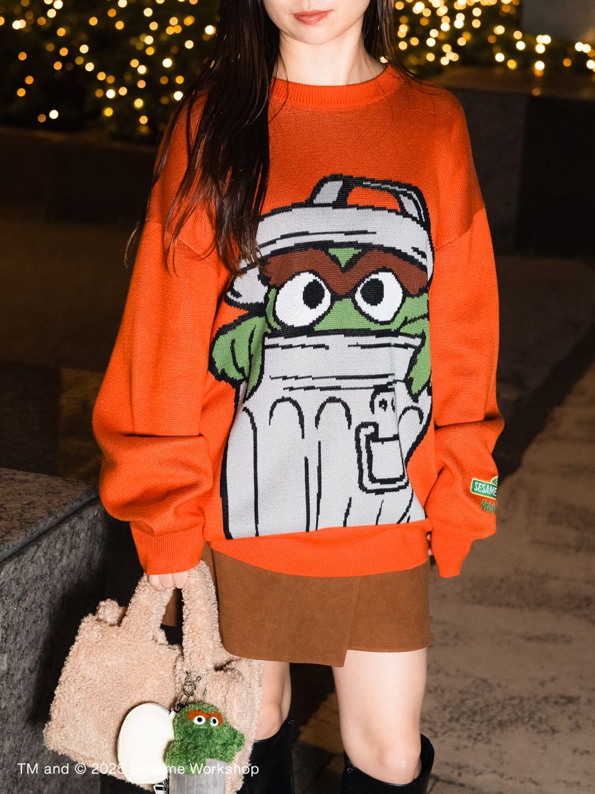 OUR KIND OF HOLIDAY】ニットプルオーバー(トップス)｜SESAME STREET