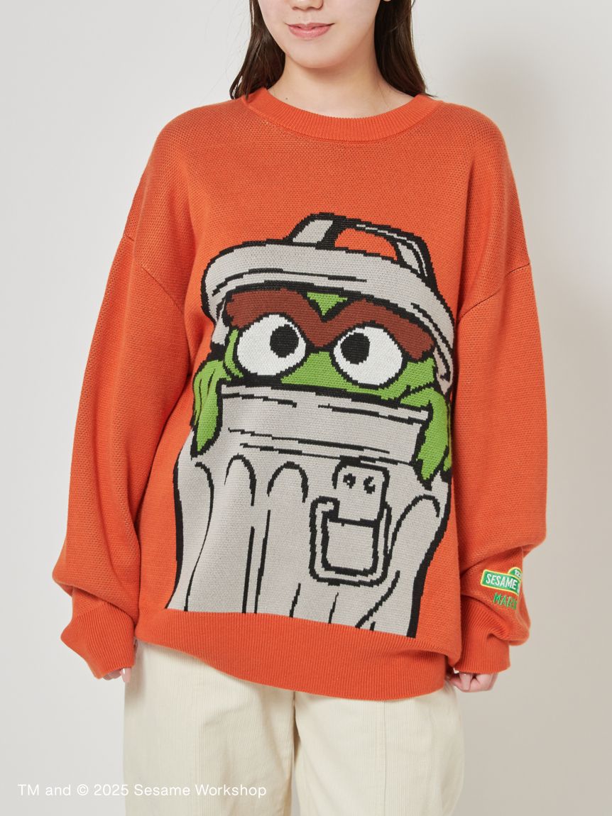 OUR KIND OF HOLIDAY】ニットプルオーバー(トップス)｜SESAME STREET