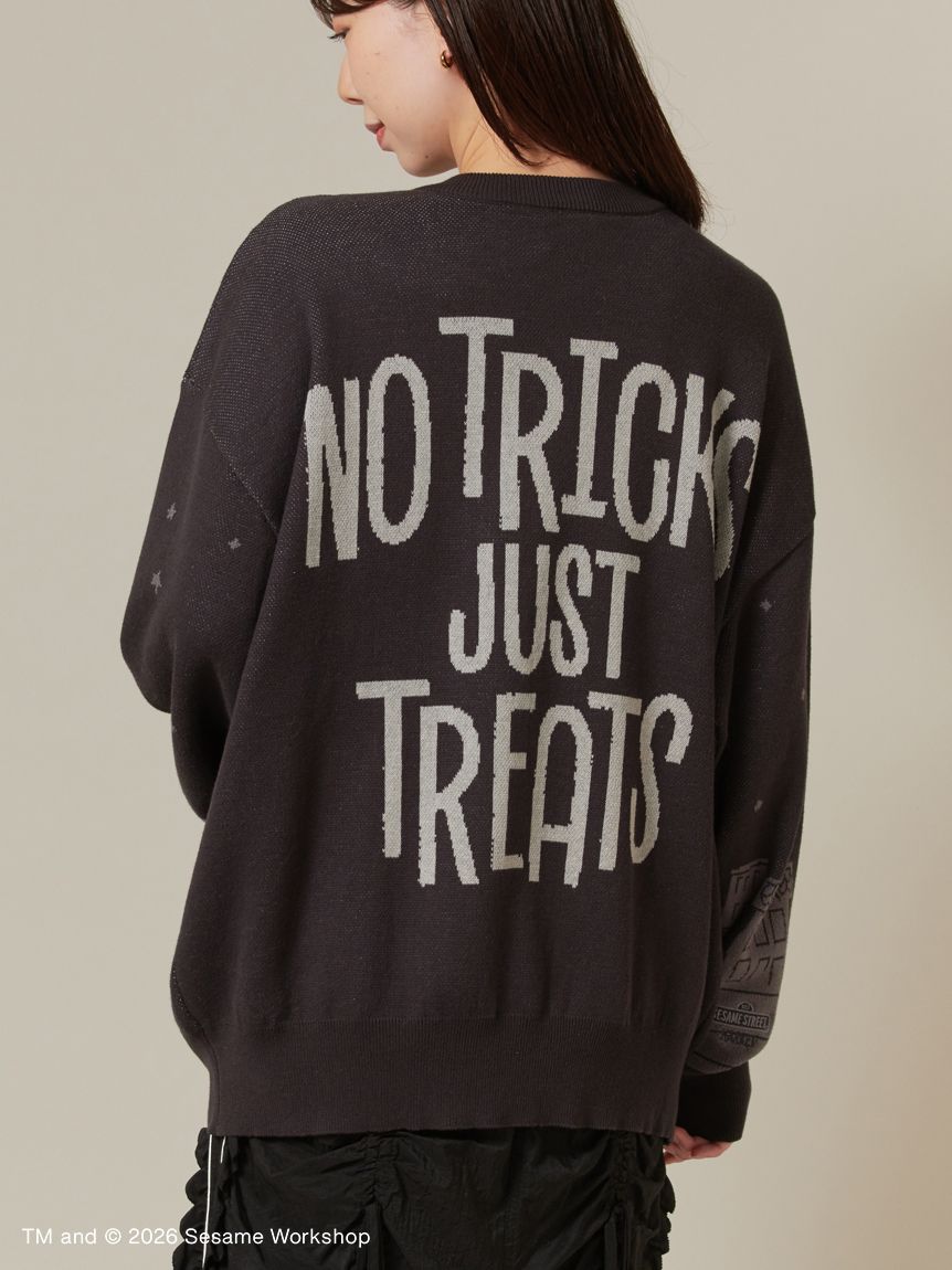 UNISEX】ニット(NO TRICKS JUST TREATS)(トップス)｜SESAME STREET
