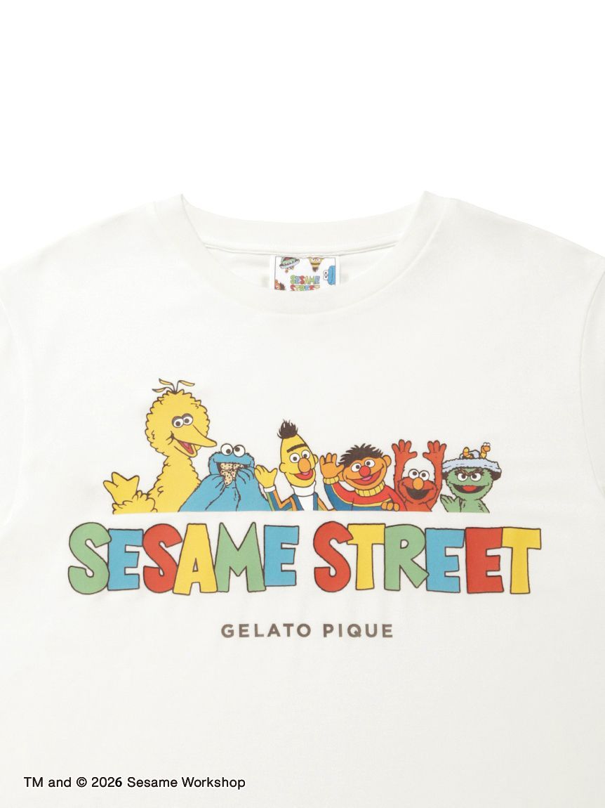 GELATO PIQUE】ワンポイントTシャツ(ルームウエア)｜SESAME STREET