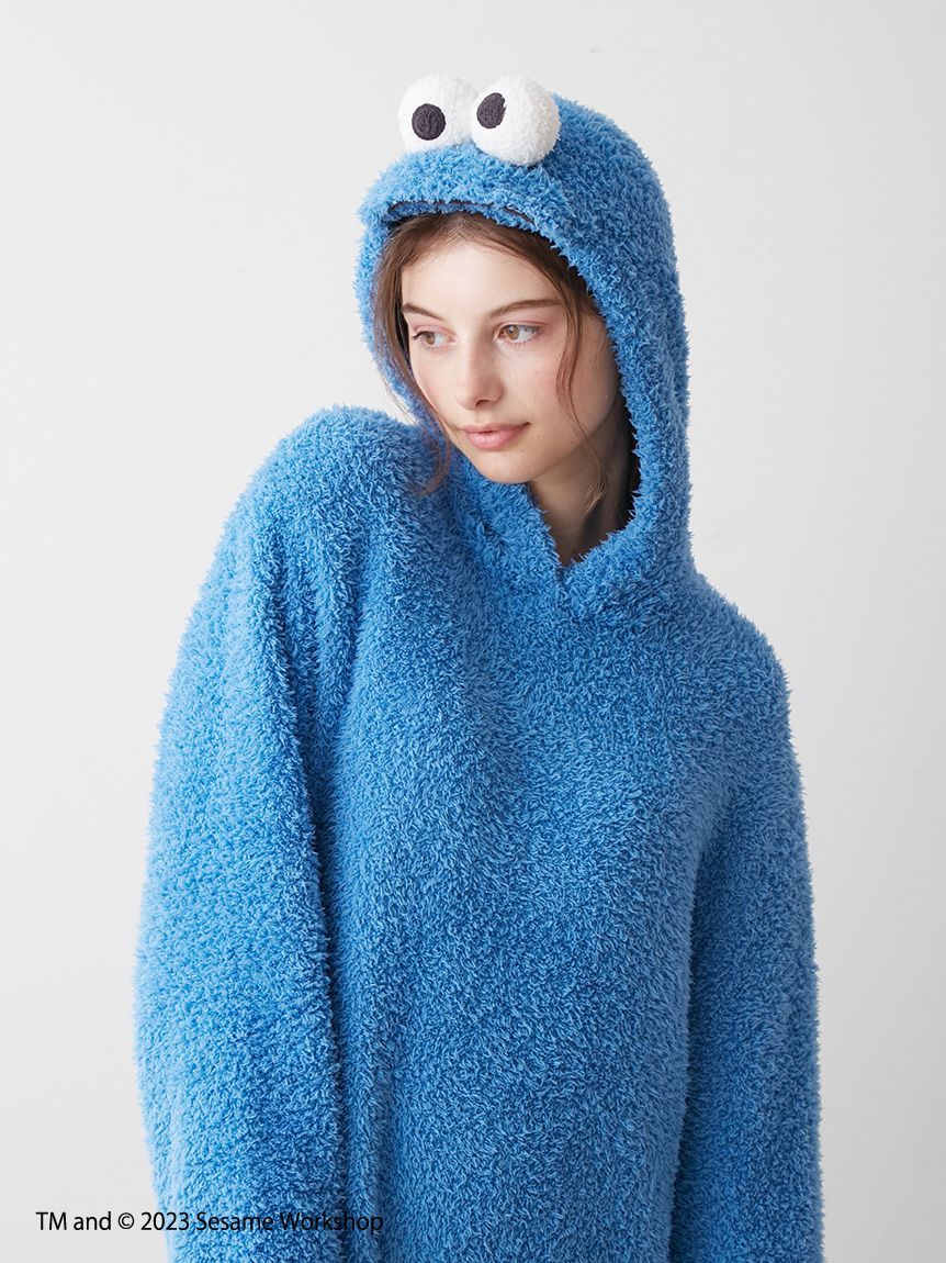 GELATO PIQUE】【LADIES】 クッキーモンスターワンピース(ルームウエア