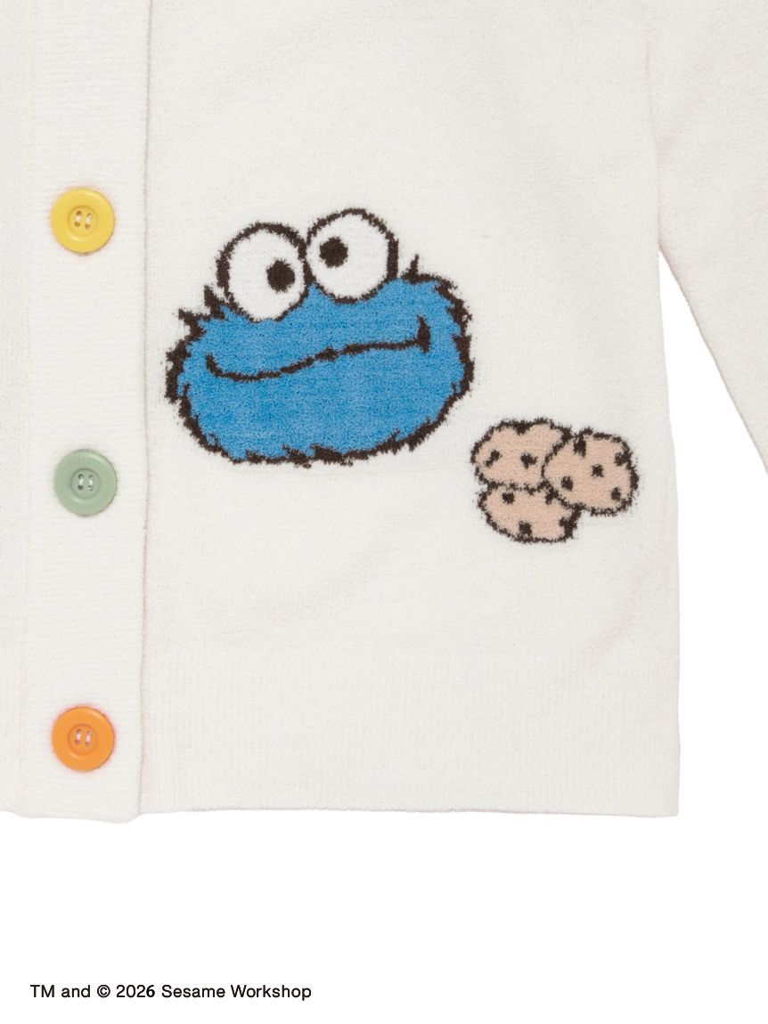 【SESAME STREET】エアリーモコアップリケカーディガン GELATO PIQUE】エアリーモコアップリケカーディガン(ルームウエア