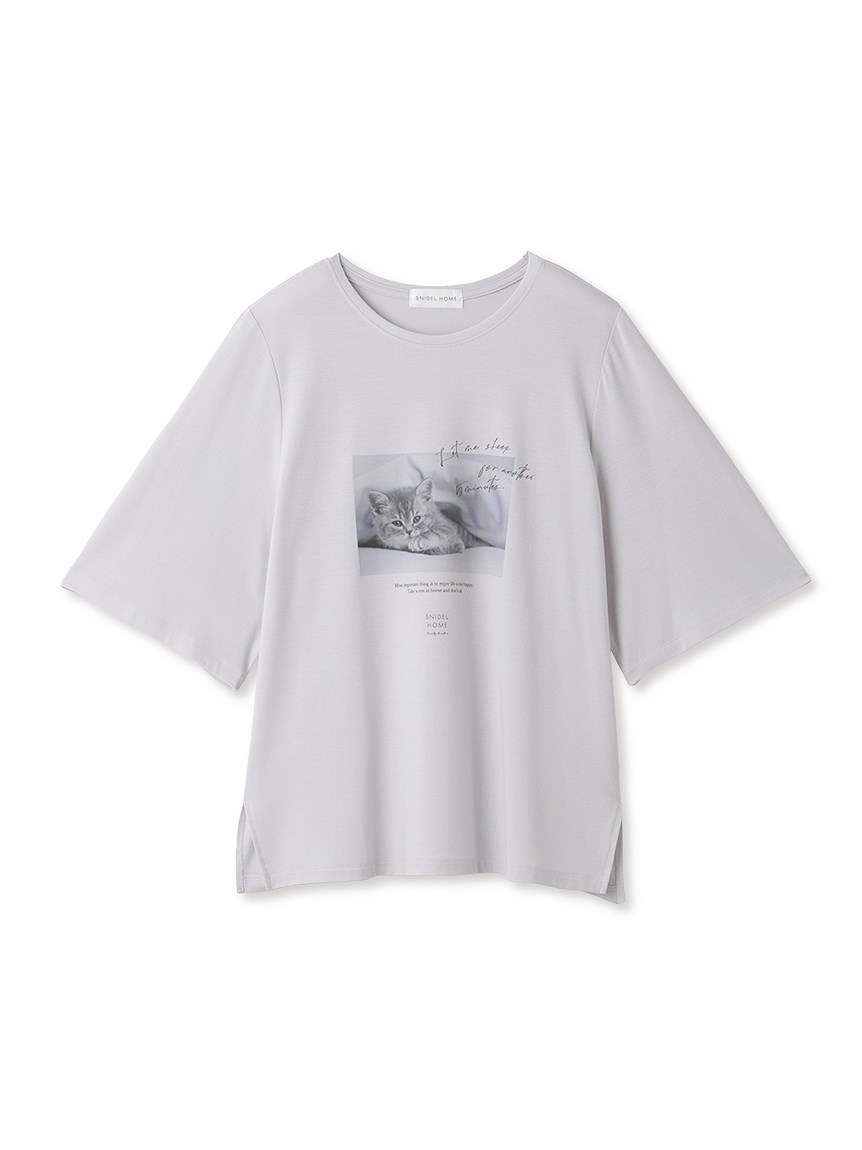 CATフォトTシャツ