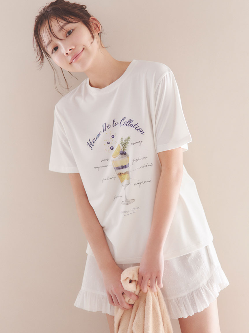 パフェプリントTシャツ(カットソー＆Tシャツ)｜スナイデルホーム