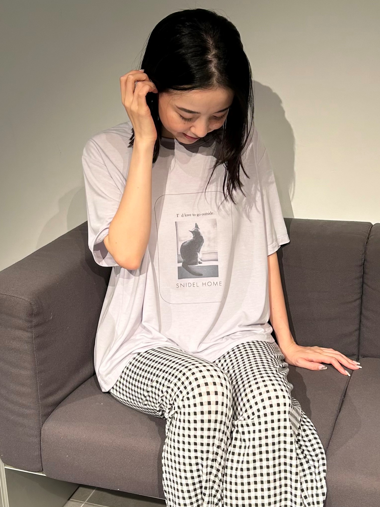 CAT Tシャツ(カットソー＆Tシャツ)｜スナイデルホーム｜SNIDEL