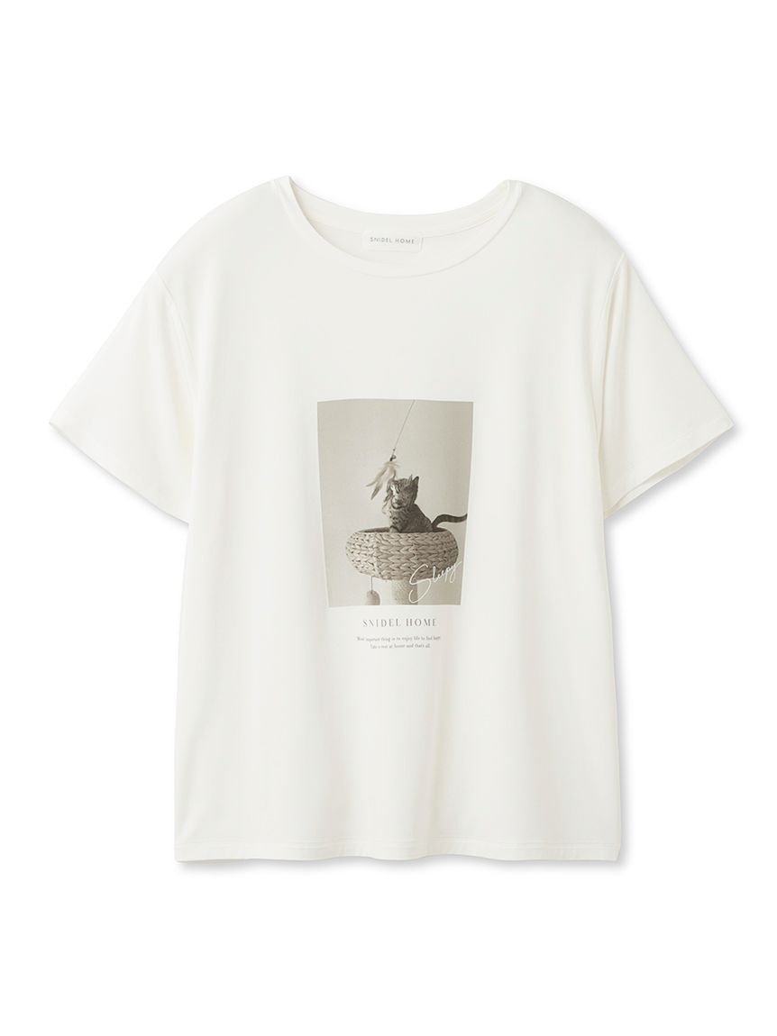 ネコTシャツ(カットソー＆Tシャツ)｜スナイデルホーム｜SNIDEL