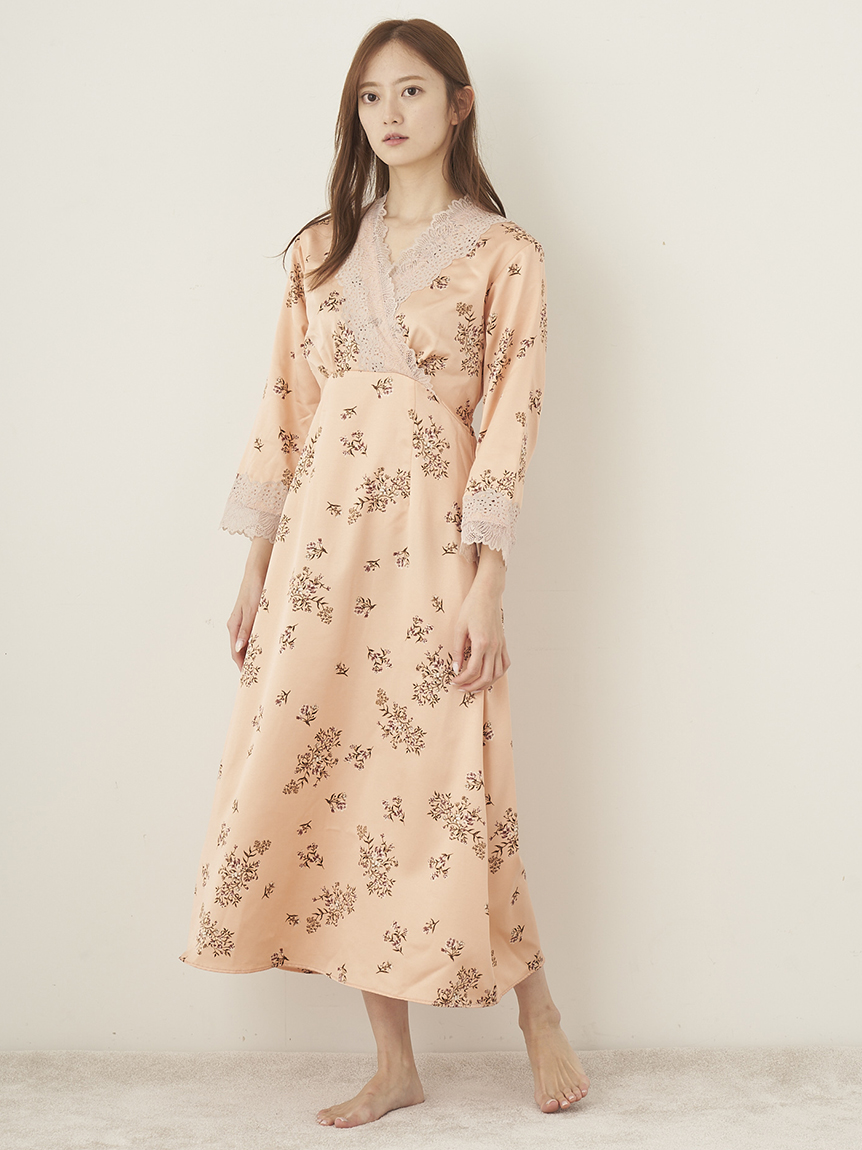 Light Warm Satin カシュクールワンピース ワンピース スナイデルホーム Snidel スナイデル の通販サイト 公式